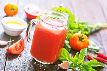 Image showing tomato juice