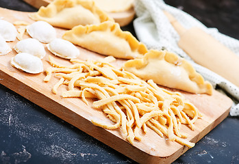 Image showing raw flour products