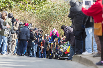 Image showing The Cyclist Luka Pibernik - Paris-Nice 2016