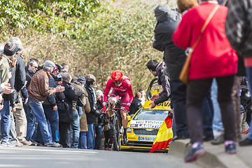 Image showing The Cyclist Sergey Lagutin - Paris-Nice 2016