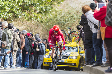 Image showing The Cyclist Sergey Lagutin - Paris-Nice 2016