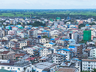 Image showing Yangon, the capital of Myanmar