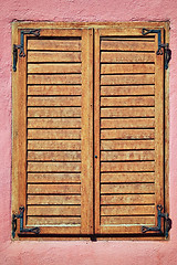 Image showing Old Wooden Shutters