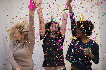 Image showing confetti party