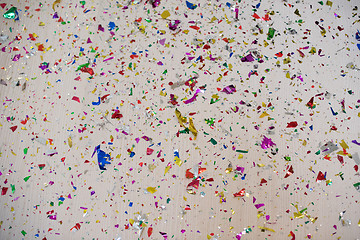 Image showing confetti background