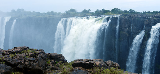 Image showing waterfall Victoria