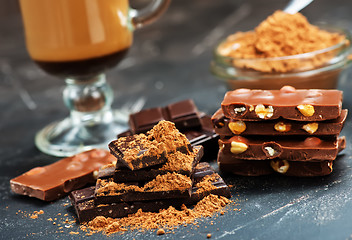 Image showing cocoa and chocolate