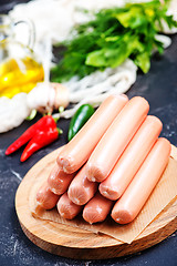 Image showing sausages