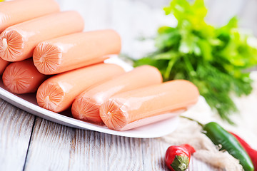 Image showing sausages