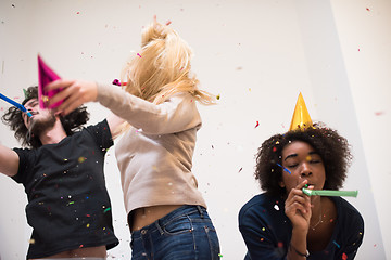 Image showing confetti party