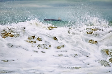 Image showing Storm on the Black Sea