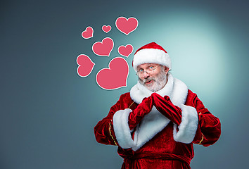 Image showing smiling Santa Claus.