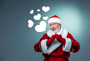 Image showing smiling Santa Claus.