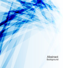 Image showing Abstract  Blue Background, Concept Template