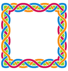 Image showing Abstract Celtic Weaving Framework