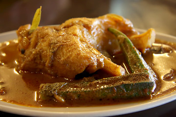 Image showing Fish curry