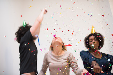 Image showing confetti party