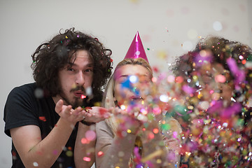 Image showing confetti party