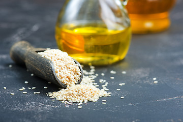 Image showing sesame oil