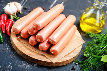 Image showing sausages