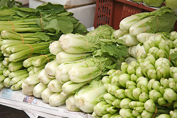 Image showing Chinese vegetables