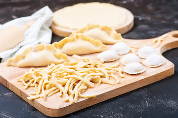 Image showing raw flour products