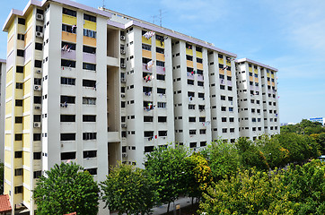 Image showing Singapore residential building, also known as HDB