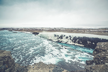 Image showing Cold water stream in Iceland