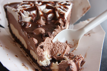 Image showing Chocolate pie