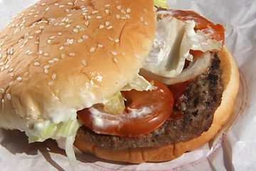 Image showing Hamburger