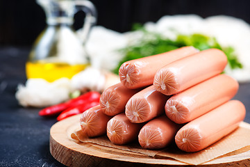 Image showing sausages