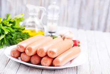 Image showing sausages