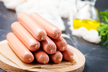 Image showing sausages