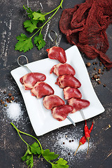 Image showing duck hearts