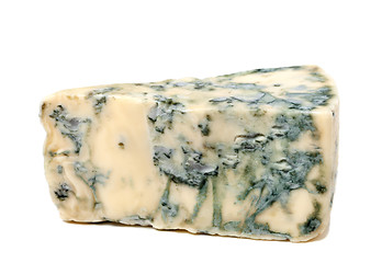 Image showing Piece of blue cheese