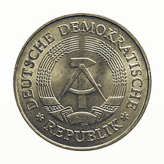 Image showing Vintage DDR coin