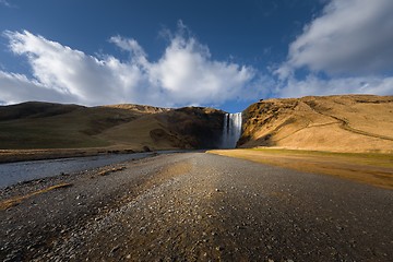 Image showing Waterfall in Iceland