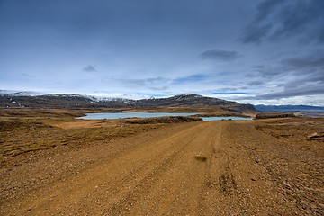 Image showing Long hard road