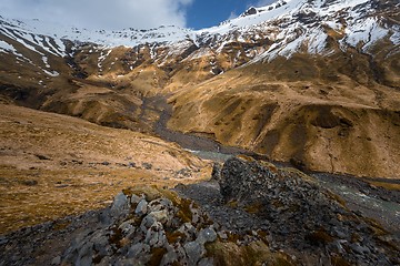 Image showing Scenic mountain landscape shot