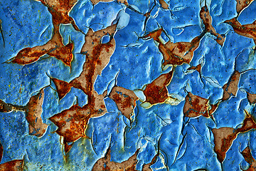 Image showing Rust and paint texture