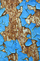 Image showing Rust and paint texture