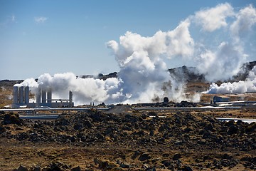 Image showing Geothermally active ground