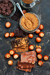 Image showing cocoa and chocolate