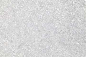 Image showing Snow texture, macro