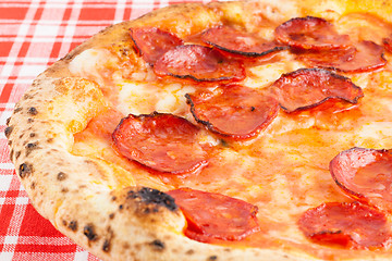 Image showing Real Italian Pizza Diavola