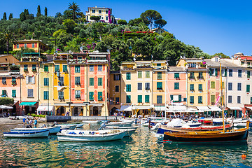 Image showing Portofino, Italy - Summer 2016 - view from the sea