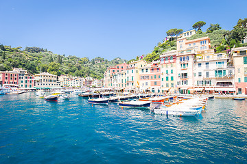 Image showing Portofino, Italy - Summer 2016 - view from the sea