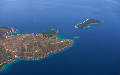 Image showing Croatia aerial view