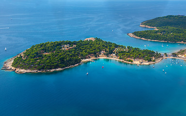 Image showing Croatia aerial view