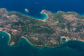 Image showing Croatia aerial view